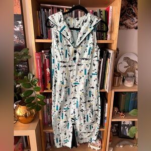 Mid-Century Cats Wiggle Dress